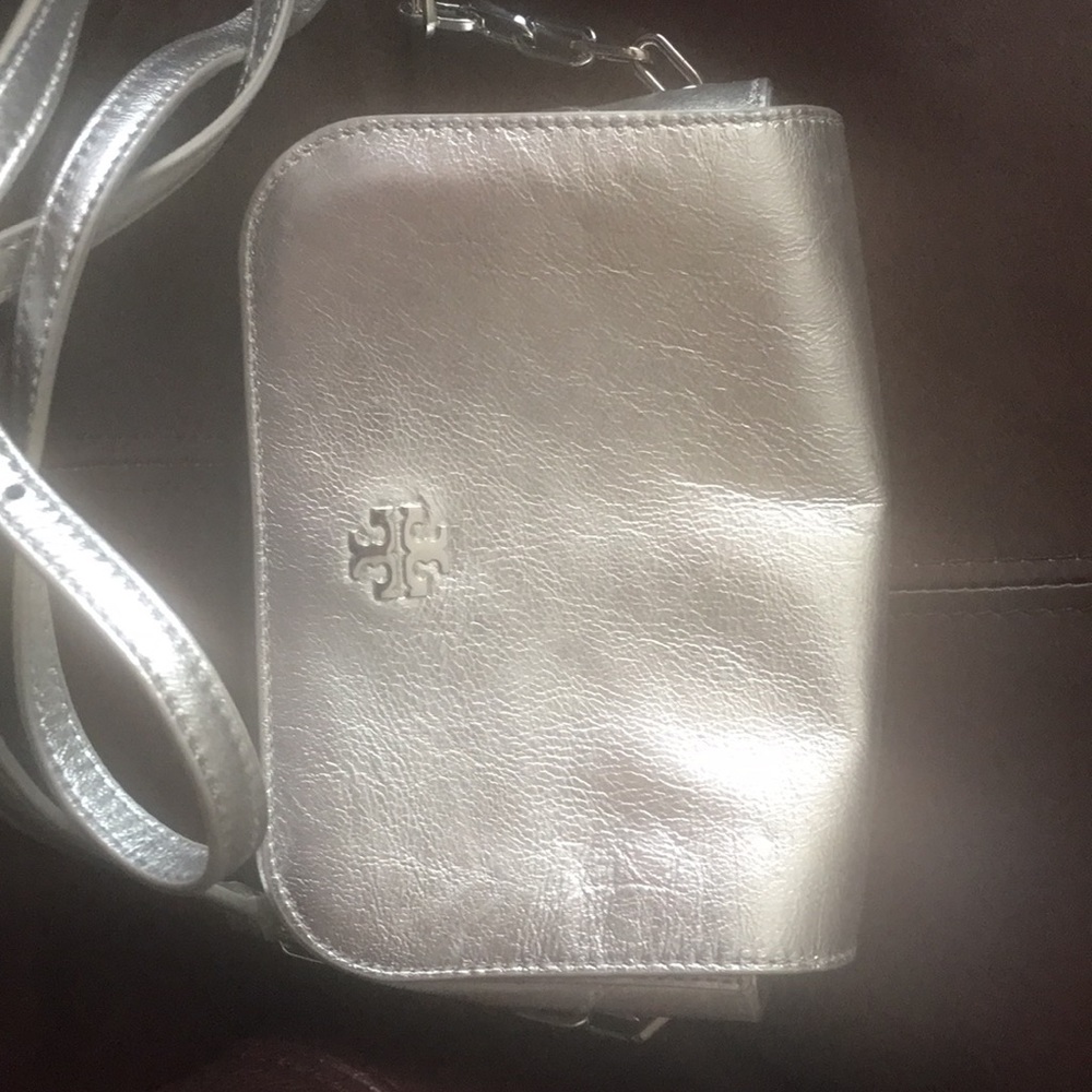 Tory Burch Silver bag!